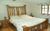 Converted barn self catering holiday accommodation at Yr Hen Glowty Pembrokeshire